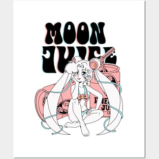 Kawaii Moon Juice Posters and Art